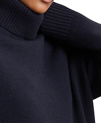 Reiss Women's Wool-Cashmere Roll-Neck Sweater