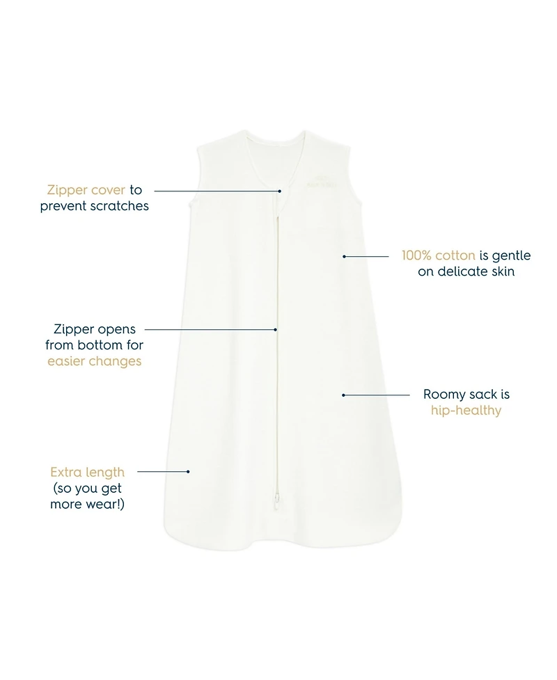 halo Baby 100% Cotton 0.5 Tog Sleepsack Wearable Blanket