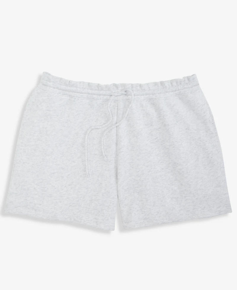 State of Day Women's Paperbag-Waist French Terry Shorts, Macy's Exclusive