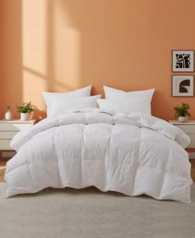 Unikome Light Warmth Ultra Soft White Goose Down Feather Fiber Comforters