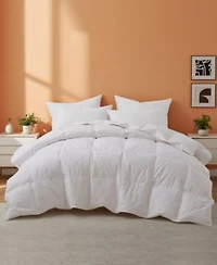 Unikome Light Warmth Ultra Soft White Goose Down Feather Fiber Comforters