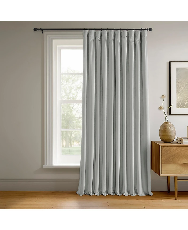 Exclusive Fabrics & Furnishings Signature Blackout Extra Wide Velvet Panel