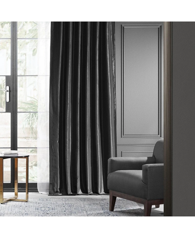 Exclusive Fabrics & Furnishings Blackout Taffeta Panel, 50" x 96"