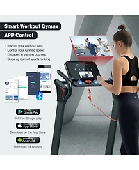 Skonyon 2.25 Hp Electric Motorized Folding Running Treadmill Machine with Led Display