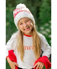 Bits & Bows Toddler Unisex Merry Long Sleeve T-Shirt