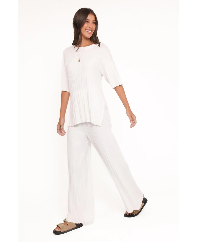 Petal and Pup Women's Alix Ribbed Knit Set