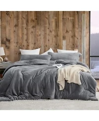 Git Cozy Coma Inducer Oversized Comforter Set Darkest Gray King