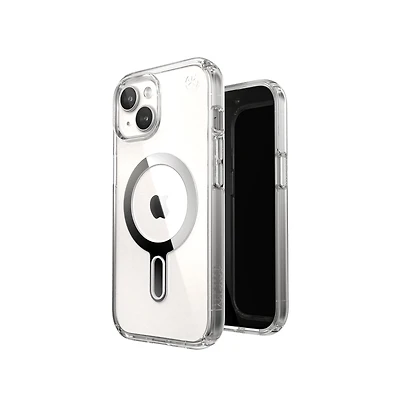 Speck Presidio Perfect Clear MagSafe Case for Apple iPhone 15 / iPhone 14 / iPhone 13 / IPSE2025