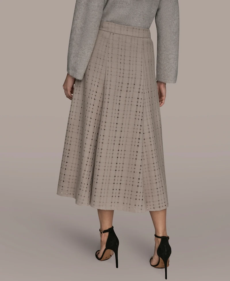 Donna Karan New York Women's Side Zip A-Line Skirt