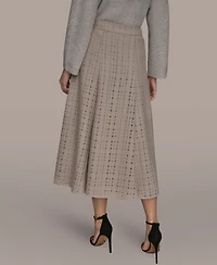 Donna Karan New York Women's Side Zip A-Line Skirt