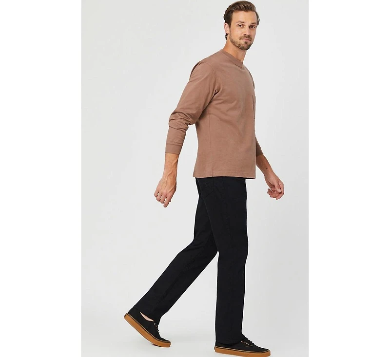 Mavi Jeans Men's Matt Mid Rise Relaxed Straight Leg Black Williamsburg