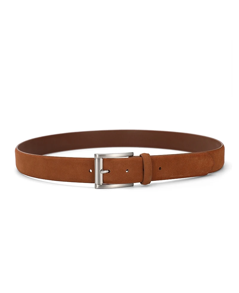 Ted Baker Men's Nickel Buckle Leather Belt