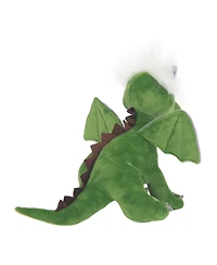Lambs Ivy Dragon Plush Green/Purple Stuffed Animal Toy - Gus