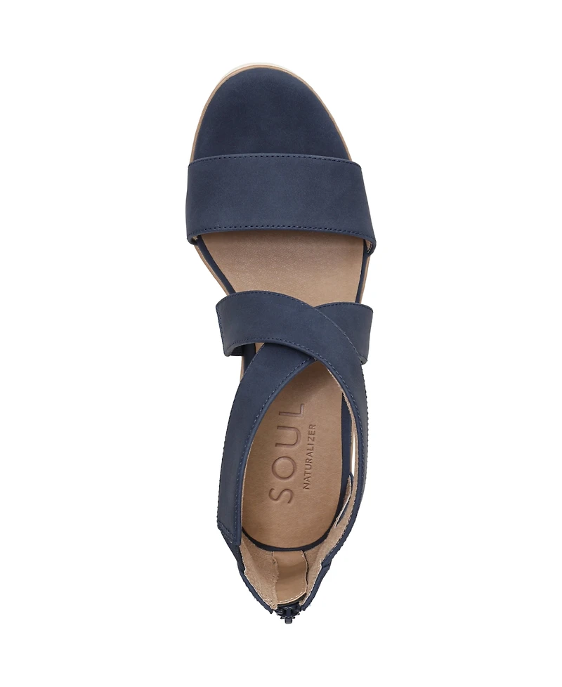 Soul Naturalizer Goodtimes Ankle Strap Wedge Sandals