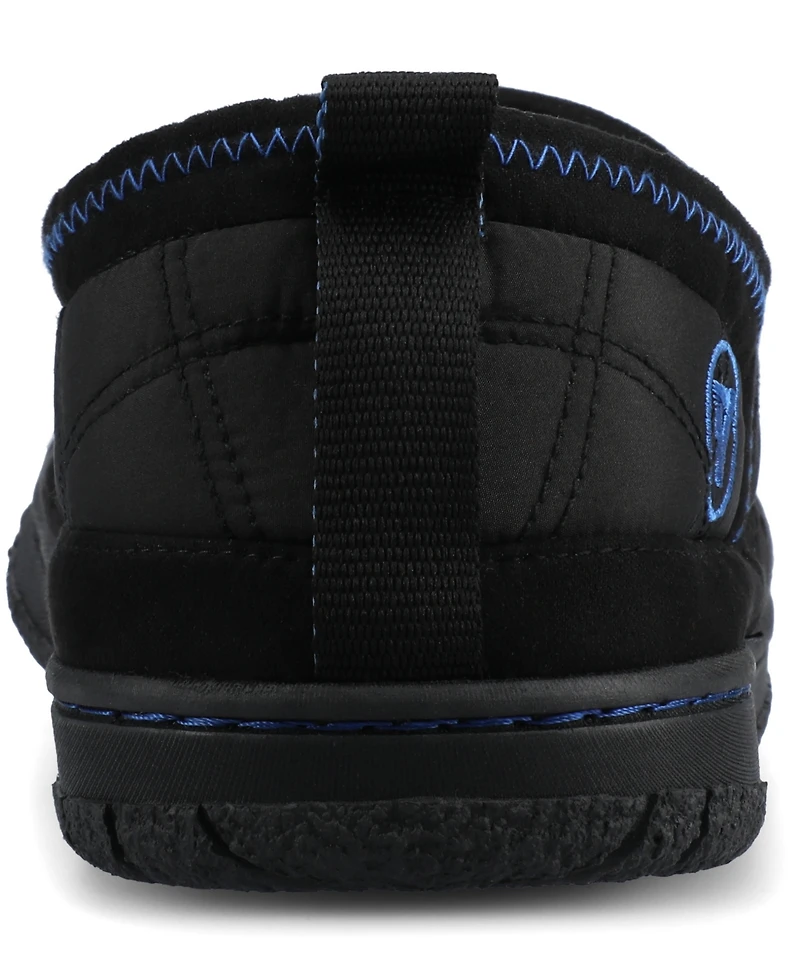 Vance Co. Men's Jared Warm Quilted Comfort Slipper Clogs