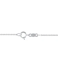 Macy's Diamond Pendant Necklace (1/2 ct. t.w.) in 10k White Gold