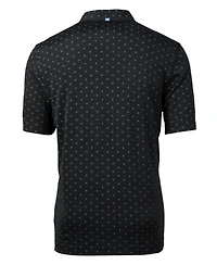 Cutter & Buck Virtue Eco Pique Tile Print Recycled Mens Tall Polo Shirt