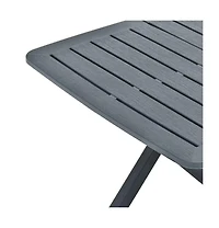 vidaXL Folding Patio Table Green 31.1"x28.3"x27.6" Plastic