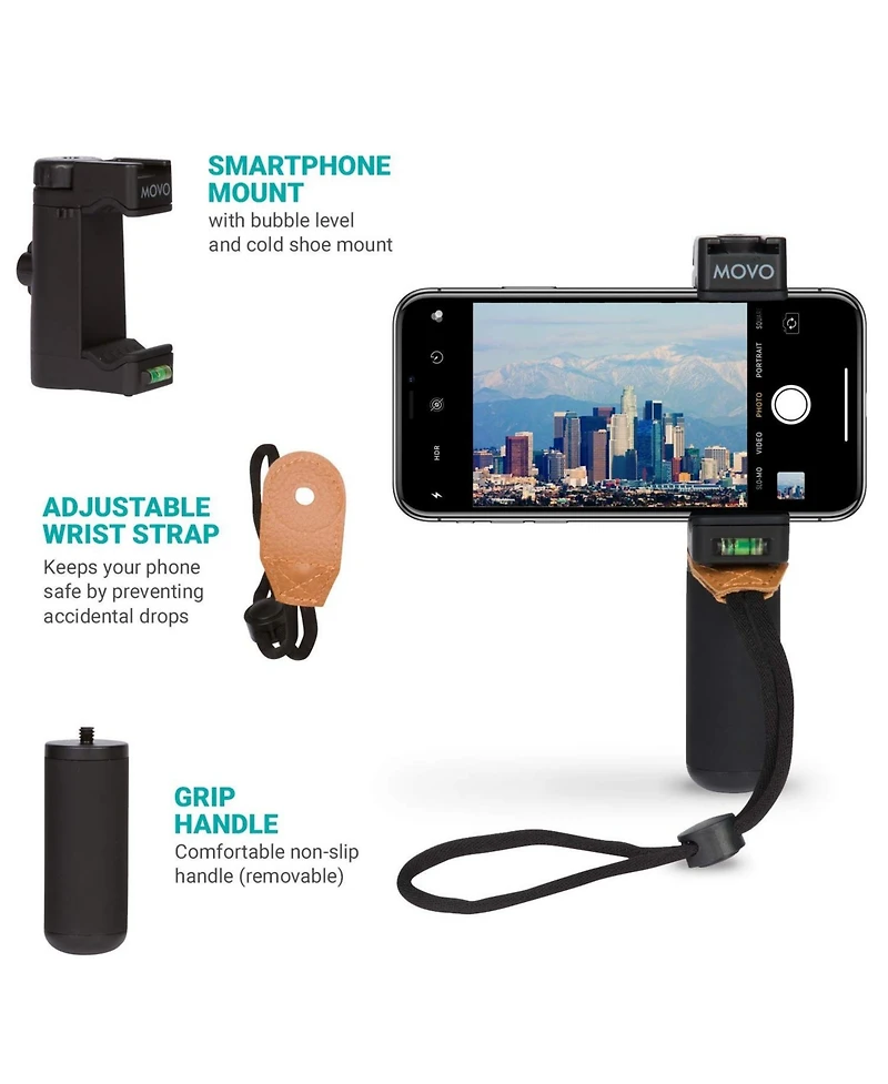 Movo Pr-1 Smartphone Grip Handle Rig