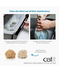 Catit Design Sifting CatPan w/Bio Liner