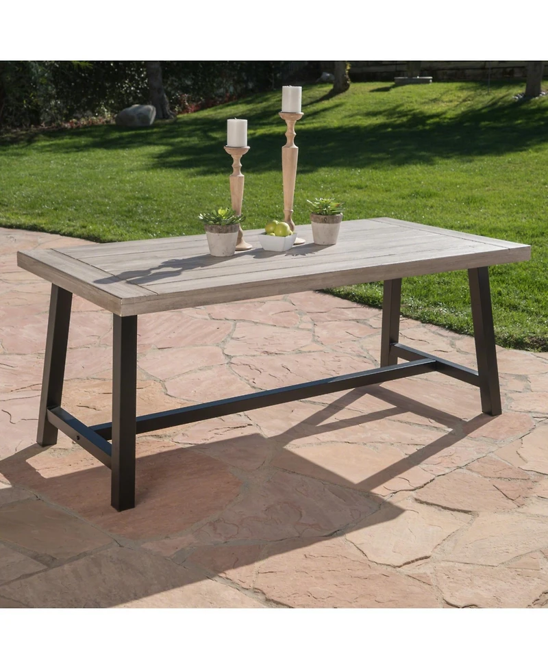 Streamdale Furniture Acacia Wood Outdoor Dining Table
