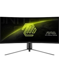 Msi Mag 345CQR 34" 21:9 Uwqhd 180Hz Curved Va Led Hdr Gaming Monitor - Metallic black