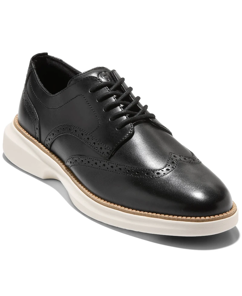 Cole Haan Men's Grand Shadowlite Wingtip Lace-Up Oxfords