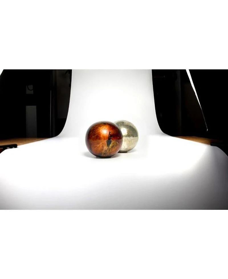 Savage 60"x18' Translum Translucent Vinyl Backdrop, 2-Pack, Bundle with 4x 1-1/4x1" Steel Spring Orange Clamp