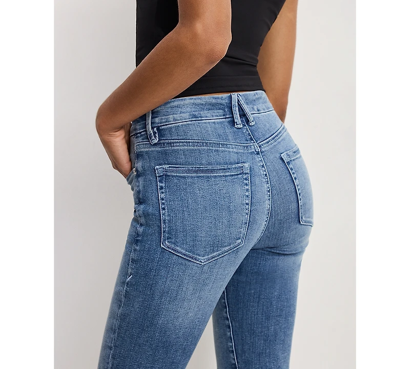 Good American Women's Straight Leg Jeans