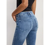 Good American Women's Straight Leg Jeans