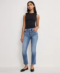 Good American Women's Straight Leg Jeans