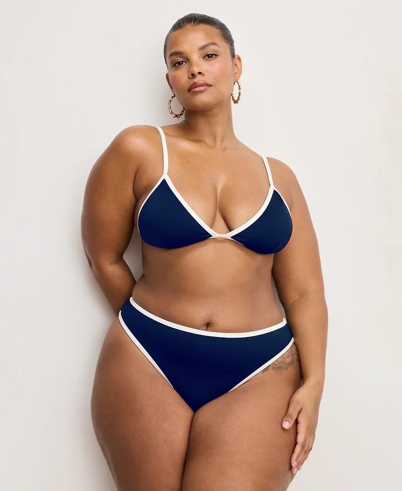 Good American Women's Compression Bikini Top