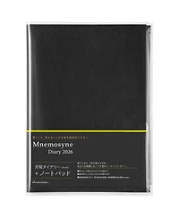 Maruman Mnemosyne Diary with Cover + Notepad - Monthly - A5 2026