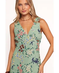 Petal and Pup Women's Acilia Midi Dress - Sage Floral