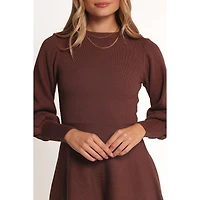 Petal and Pup Women's Gigi Long Sleeve Mini Dress