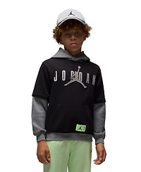 Jordan Boys 8-20 Mj Future Flight Drop Shoulder Long-Sleeve Hoodie