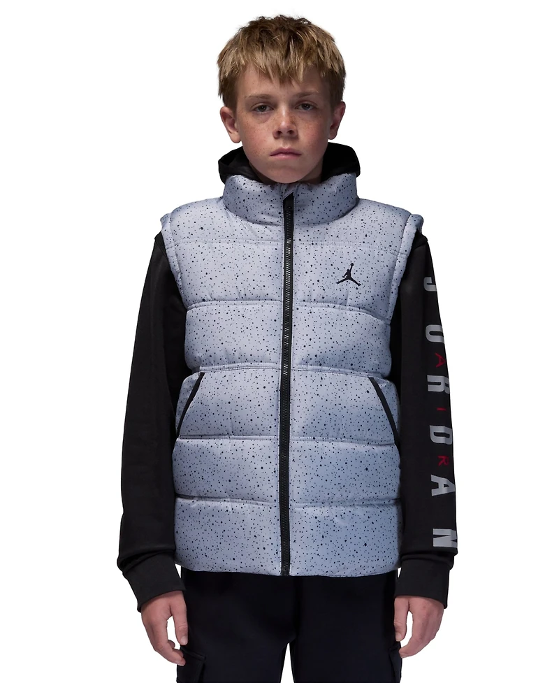 Jordan Boys 8-20 Layered Look Hooded Jacket