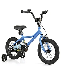14 Inch Kids Bike with Removable Training Wheels for Aged 3-5 Years Old