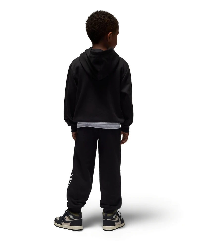 Jordan Little Boys 2-Piece Essentials Fleece Baseline Hoodie and Pants Set