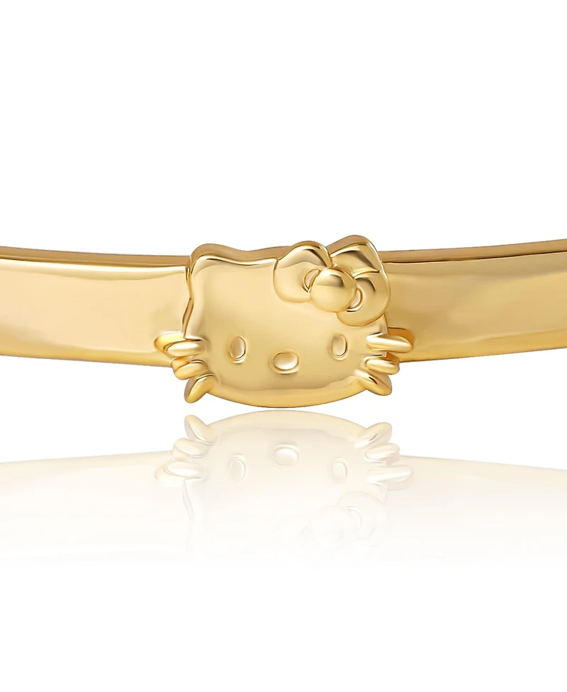 Hello Kitty Station Bracelet, Gold-Tone, Crystal Accents