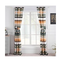 Greenland Home Fashions Zuma Window Panel Pair - 42x84", Cactus