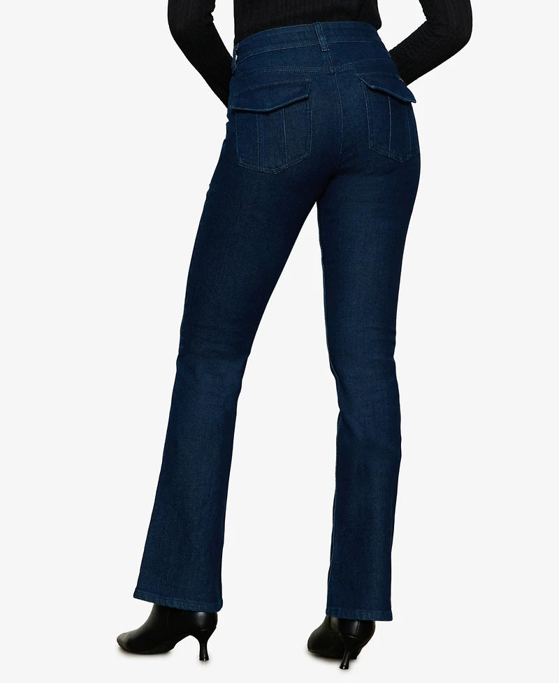 Sanctuary Women's Hayden Mid Rise Bootcut Jean