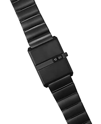 Breda Women's 'Pulse' Black Plated Stainless Steel Bracelet Watch, 26mm