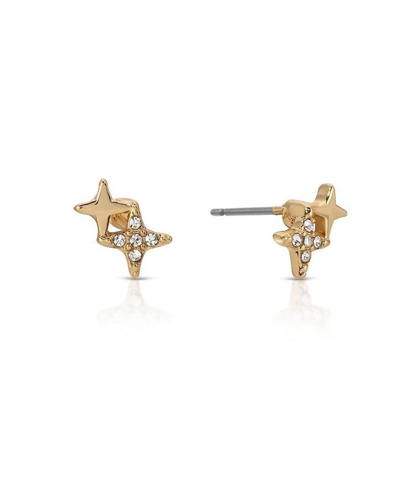 Ettika Gold Plated In Orbit Earring Set