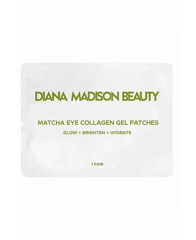 Diana Madison Beauty 1-Pair Matcha Eye Collagen Gel Patch