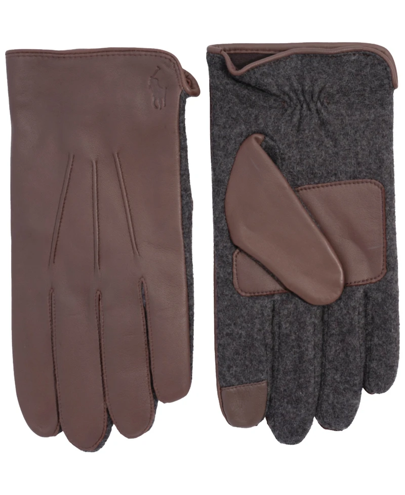 Polo Ralph Lauren Men's Nappa Hybrid Touch Glove
