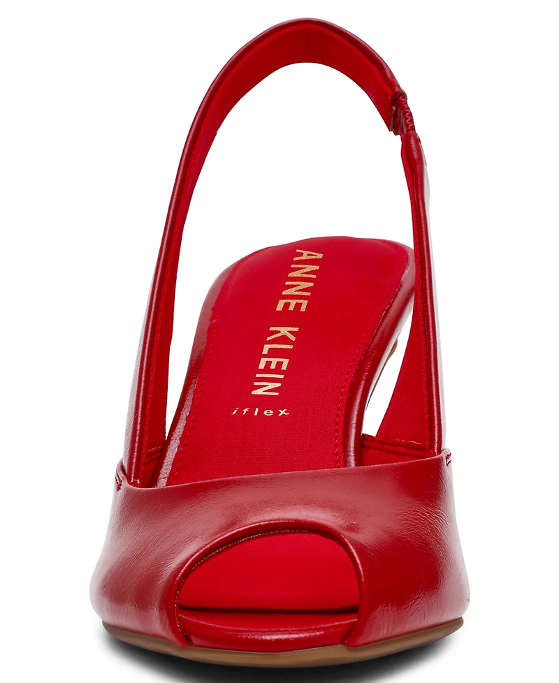 Anne Klein Women's Jovi Peep Toe Pumps