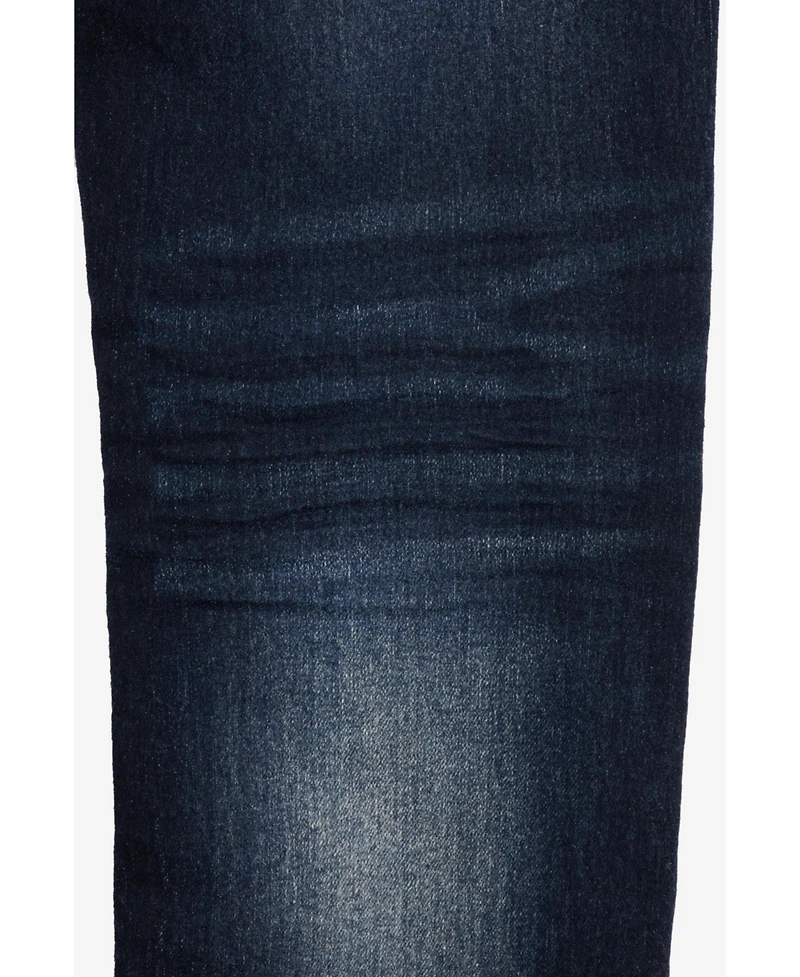 Big Boy's Dark Blue Washed Jeans - Child