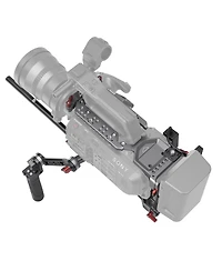 SmallRig Professional Kit with Vct Shoulder Pad, Top Plate, Rosette Handle Grip for Sony FX9