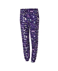 Concepts Sport Women's 2-Piece Purple Baltimore Ravens Chestnut Long Sleeve T-Shirt and Pants Sleep Set